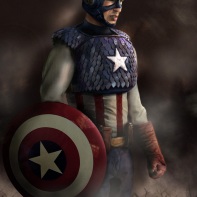 Captain America Concept Pre 2011 Film release